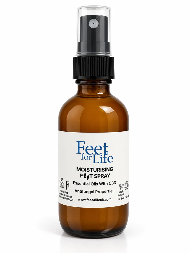 Feet for Life Moisturising Foot Spray – everyday footcare for dry feet